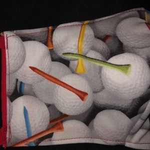 Golf Tees Golf Balls Face Mask Unisex